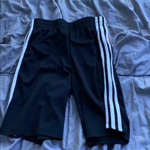 Black and Red boys Adidas shorts